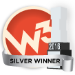 W3 2016 Silver Winner